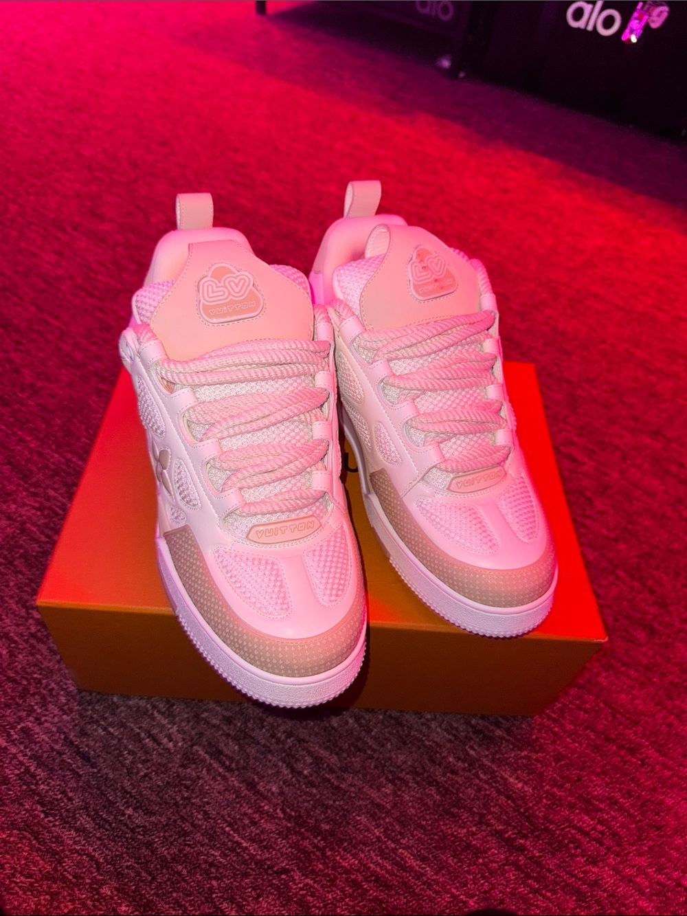 Louis Vuitton Skate (Beige/White) Size 10 (fits large)
